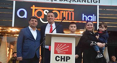 CHP'de Barış Eroğlu'ndan miting gibi adaylık açıklaması