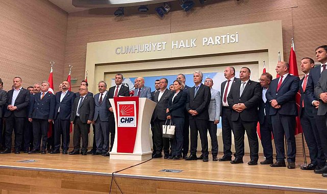 CHP'nin 55 il başkanı Kılıçdaroğlu'na desteğini açıkladı