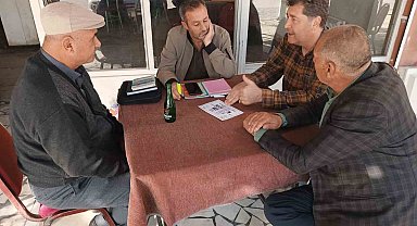 Çiftçilere ÇKS bilgilendirmesi yapıldı
