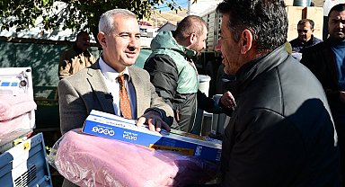Çınar: "Depremzede ailelerimizin her zaman yanındayız"