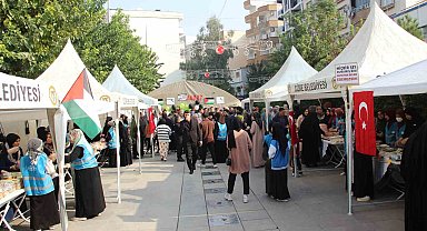 Cizre'de Filistin yararına yardım kampanyası başlatıldı