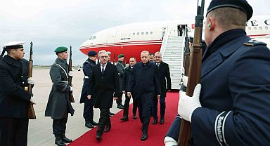 Cumhurbaşkanı Erdoğan Almanya'da