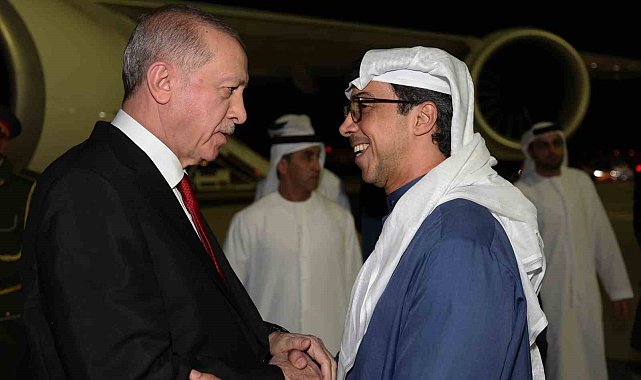 Cumhurbaşkanı Erdoğan BAE'de