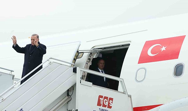 Cumhurbaşkanı Erdoğan, Cezayir'e gitti