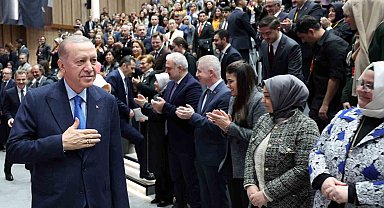 Cumhurbaşkanı Erdoğan: "81 vilayette kadın konukevleri ve sosyal hizmet merkezleri ile şiddete maruz kalan kadınları devlet güvencesi altına alıyoruz"