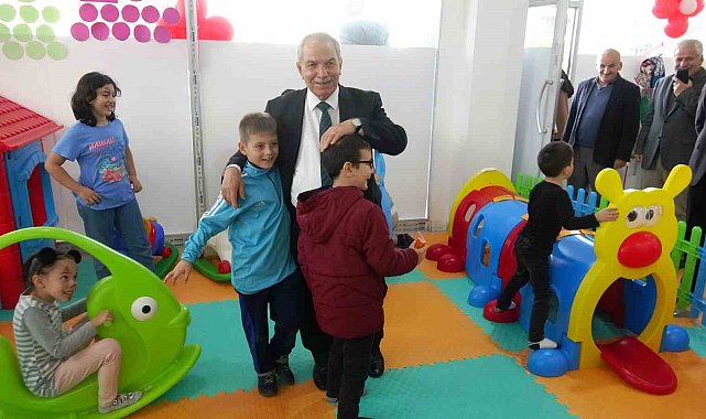 Dar gelirli ailelerin çocukları için 7'nci kreş açıldı