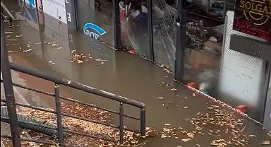 Didim'i şiddetli yağış vurdu
