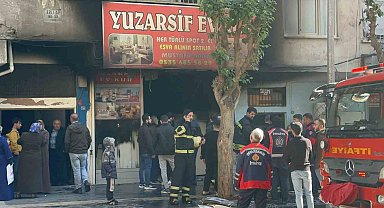 Diyarbakır'da ikinci el eşya dükkanında yangın