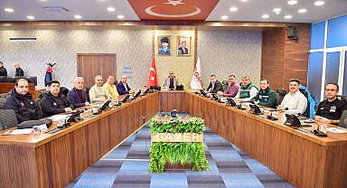 Diyarbakır'da sağanak yağışa karşı tedbir toplantısı