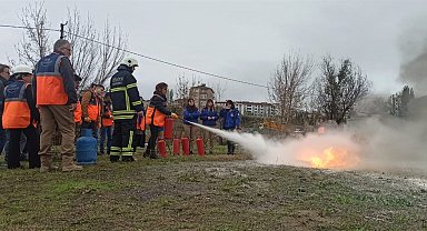 E-Devlet'teki eğitimlerini tamamlayan gönüllülere saha eğitimi