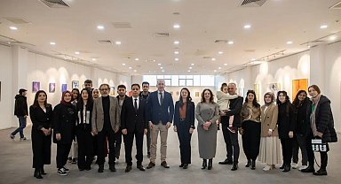 EBYÜ'de "24 Kasım Öğretmenler Günü Resim Sergisi"nin açılışı yapıldı