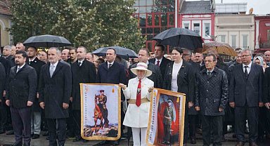 Edirne'nin düşman işgalinden kurtuluşunun 101. yılı törenle kutlandı