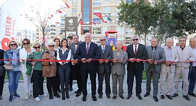 Efeler'de Memiş Dinç Parkı hizmete açıldı