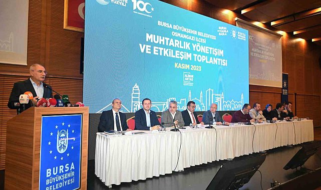 Efkan Ala muhtarlarla buluştu