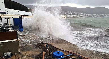 Ege Denizi'nin güneyinde fırtına bekleniyor