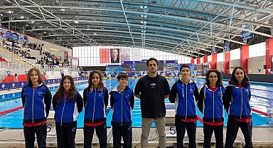 Egeli yüzücüler, Samsun'dan madalyalarla döndü