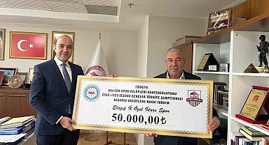 Elazığ İl Özel İdaresi Spor Kulübü ödüllendirildi