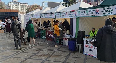 Elazığ'da Gazze etkinliğine yoğun ilgi