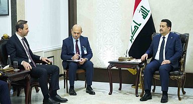 Enerji ve Tabii Kaynaklar Bakanı Bayraktar, Irak Başbakanı Sudani ile görüştü