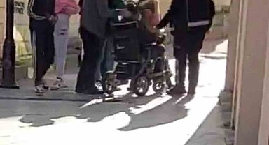 Engelli adama tokat atıldığı olayın detayları ortaya çıktı: Görevliye hem iftira hem yumruk atmış