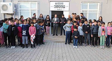 Ergani'de gençler için Kitap Kafe açıldı