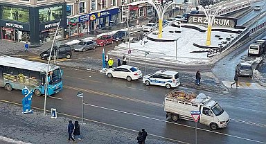 Erzurum trafiğine 1 ayda 3 bin 360 araç kaydı
