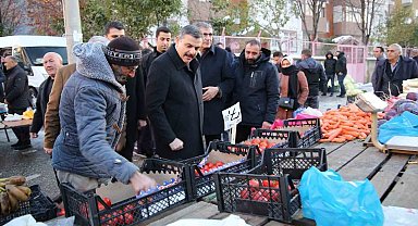 Esnaftan Vali Çiftçi'ye kapalı Pazar isteği