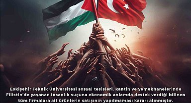 ESTÜ'den boykota destek kararı