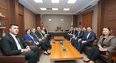 Fadıloğlu, Gül ve Şahin'e projelere ilişkin bilgilendirmede bulundu
