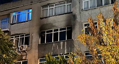 Fatih'te 5 katlı binada korkutan yangın