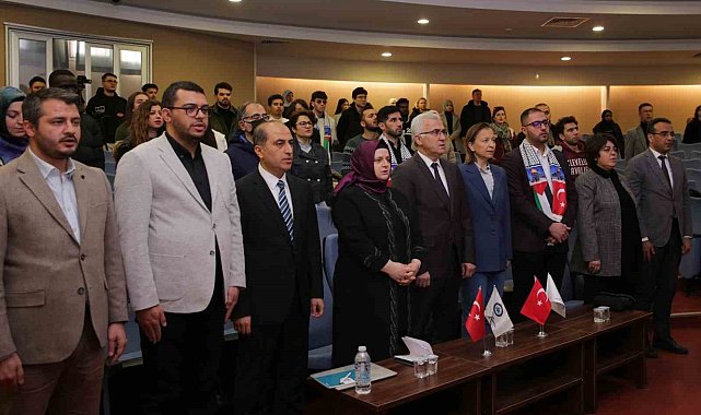 Filistin'de yaşanan son gelişmeler ESOGÜ'deki panelde ele alındı
