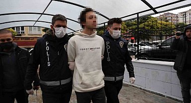 Filistinli bebeklere ve Cumhurbaşkanı'na hakaretten gözaltına alınan şahıs adliyeye sevk edildi