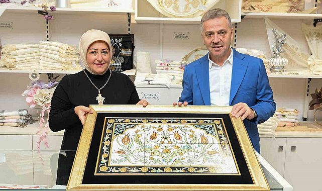 Gaziosmanpaşalı kadınların ürettiği el emeği ürünler, El Sanatları Satış Ofislerinde