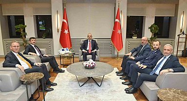 Genel Başkan Yardımcısı Hamza Dağ ve Kütahya heyetinden Bakan Uraloğlu'na ziyaret