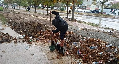 Gölbaşı'nda mazgallar temizleniyor