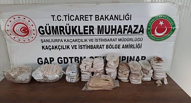 Gümrükte durdurulan aracın lastiğinden uyuşturucu çıktı