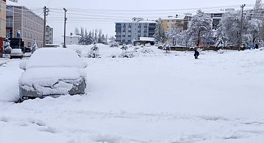 Gümüşhane'de kar yağışı