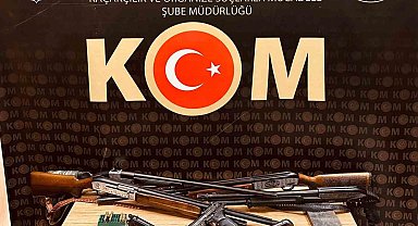 Gümüşhane'de silah ticareti yapanlara operasyon