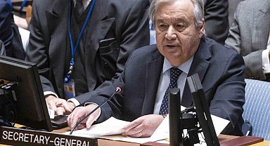 Guterres: "Gazze halkı dünyanın gözleri önünde büyük bir insani felaket yaşıyor"