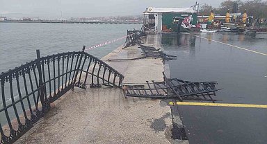 Hasarın boyutu gün ağarınca ortaya çıktı