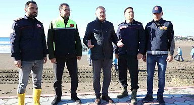 Hatay Büyükşehir Belediye Başkanı Savaş afet sonrası Samandağ'da çalışmaları denetledi