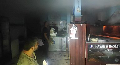 Hatay'da iş yerinde yangın çıktı
