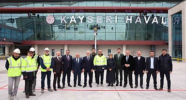 Havalimanı yeni terminal binası açılış için gün sayıyor