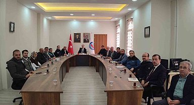 Hisarcık'ta kış tedbirleri masaya yatırıldı