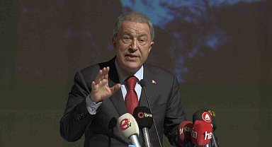 Hulusi Akar: "Filistin'de yaşanan savaş değil, soykırımdır"