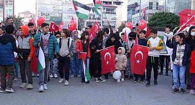 Iğdır'da "Büyük Filistin Yürüyüşü"