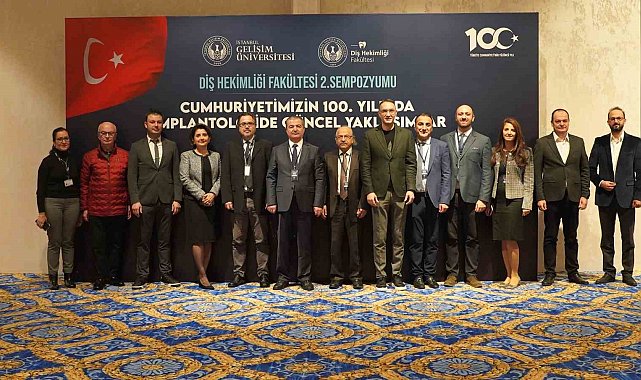 İGÜ DHF tarafından "Cumhuriyetimizin 100. Yılında İmplantolojide Güncel Yaklaşımlar" sempozyumu düzenlendi