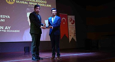 İHA muhabiri Hasan Ay'a ödül