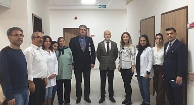 İl Sağlık Müdürü Dr. Öğr. Üyesi Yaşar Bildirici ilçe gezilerine devam ediyor