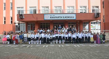 İlkokul öğrencileri, Filistinli çocuklar için etkinlik düzenledi